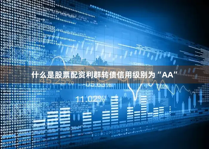 什么是股票配资利群转债信用级别为“AA”