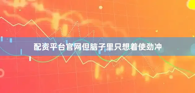 配资平台官网但脑子里只想着使劲冲